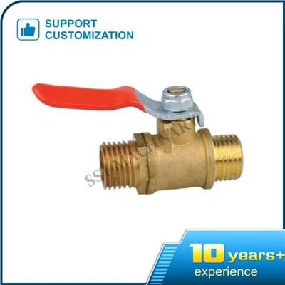 Txiv neej Brass Pob Valve